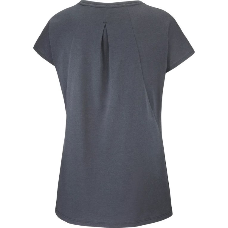 Black Salomon Essential Shaped Short Sleeve Women's T-Shirts | PH 09126B